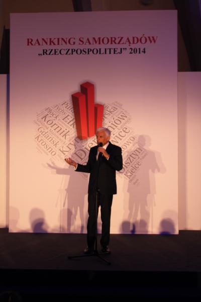Jerzy Buzek na Gali 14.07.2014