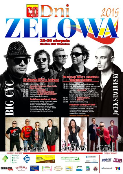 plakat Dni Zelowa 2015
