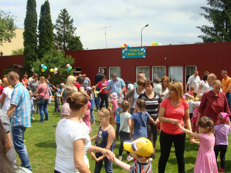 piknik z mamą i tatą