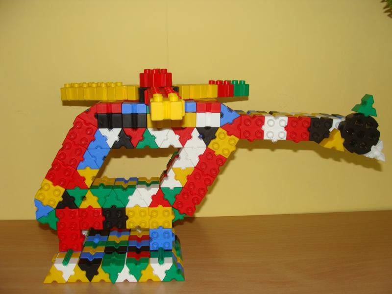 klocki helikopter