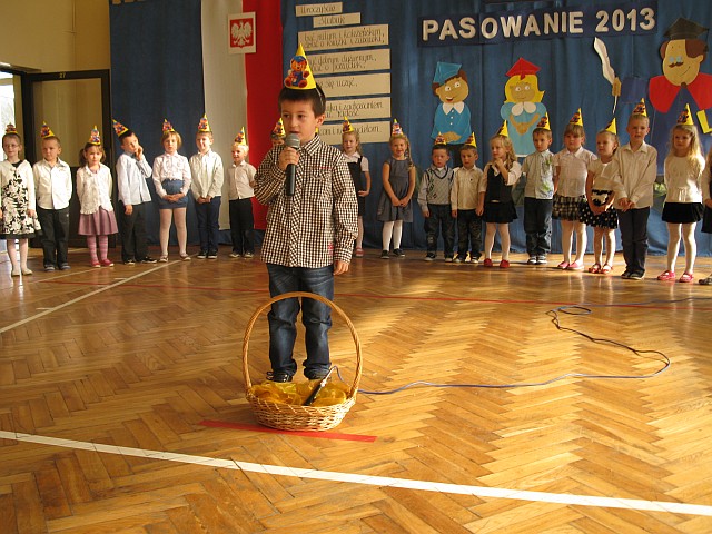 Pasowanie w Szkole Podstawowej nr 4