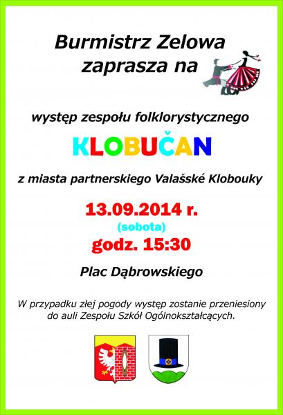 plakat występ czesi
