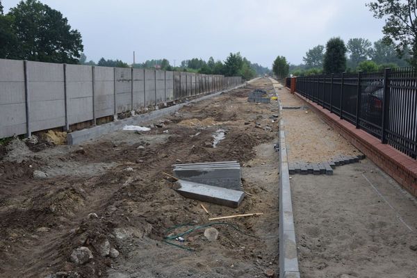 Budowa ulicy Zygmunta Wysokiego