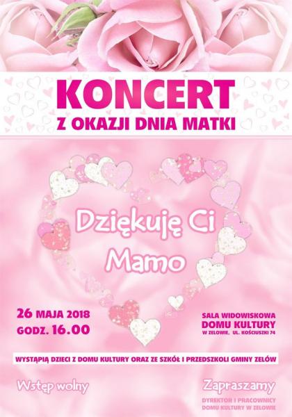 koncert z okazji Dnia Matki