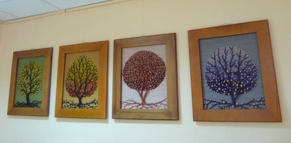 wystawa gobelinów w bibliotece1