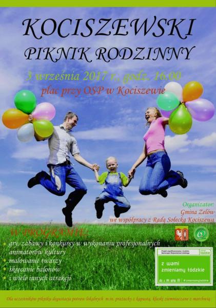 plakat Kociszewski Piknik Rodzinny