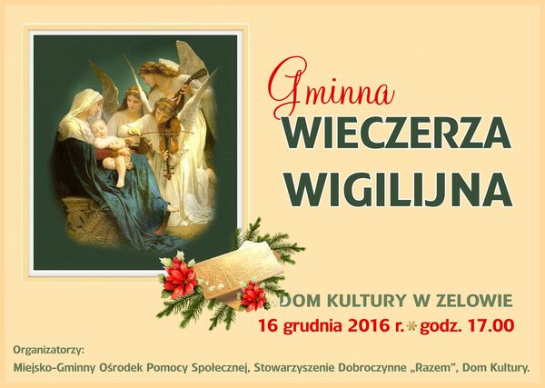 gminna wieczerza wigilijna 2016