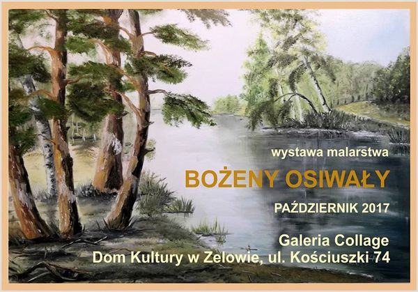 Wystawa malartswa Bożeny Osiwały