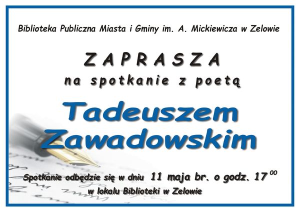 Zaproszenie na spotkanie